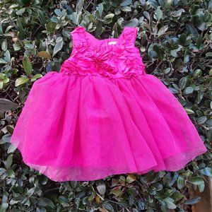 George - Girls' Hot Pink Glitter Formal Dress